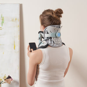 Sabuk leher kerah serviks dapat disesuaikan Alphay untuk <span class=keywords><strong>unit</strong></span> traksi rumah traksi serviks spondylosis amazon - Product Image 3