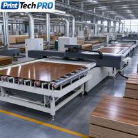 Machine d'impression pour portes en bois, imprimante UV à plat pour la décoration de panneaux de porte intérieurs, de panneaux en bois et de panneaux MDF
