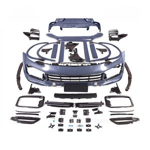 Kit de Carrocería <span class=keywords><strong>Turbo</strong></span> de Alto Rendimiento KM Premium, Alta Calidad con Luces de Circulación Diurna, Ajuste Perfecto para <span class=keywords><strong>Cayenne</strong></span> 9Y0.1 Coupé, Estilo <span class=keywords><strong>Turbo</strong></span> - Product Image 1