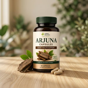 Cápsulas Arjuna, Suplemento Herbal, Extracto de Plantas en Cápsulas para Uso Alimentario y Cosmético - Product Image 1