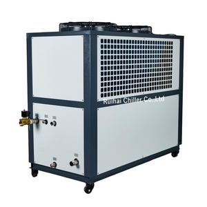 เครื่องทำน้ำเย็นอุตสาหกรรมคุณภาพสูงพร้อมเกจวัดแรงดันสูงและต่ำ - Product Image 4