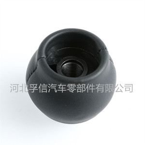 Pomo de palanca de cambios para coche, 6 velocidades, cuero PU plateado, ergonómico, para Toyota Corolla - Product Image 5