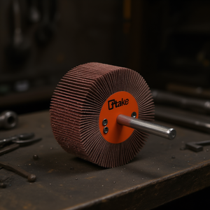 Ttake Abrasive Flap <b>Wheel</b> 80x40 Mm 6 Mm Shaft Corundum <b>Grinding</b> <b>Wheel</b> - Product Image 3