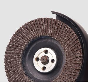 <span class=keywords><strong>Precio</strong></span> barato Entrega rápida Discos de aleta de 4,5 <span class=keywords><strong>pulgadas</strong></span> 4-1/2X7/8 \ "T27 120 Grit Sanding Wheels <span class=keywords><strong>Amoladora</strong></span> angular para acero inoxidable - Product Image 3