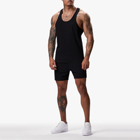 Débardeur de sport uni pour homme, qualité OEM usine, respirant, léger, pour musculation et entraînement