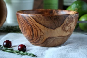 Most Selling Wooden Salad Bowl Natural Wood Kitchenware for Dining <b>Table</b> and Catering Available At Wholesale Price - Product Image 2