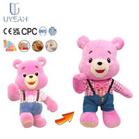 Uyeah OEM – Nouveaux jouets en peluche personnalisés : Adorables ours en peluche, poupées ours de dessin animé, animaux en peluche doux sur mesure pour cadeau