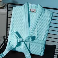 Peignoir en coton gaufré 100 % léger et à séchage rapide, personnalisable avec logo et nom, pour adultes – Meilleures ventes