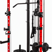 Système de câbles pour rack de musculation à domicile, cage à squats, barre de traction, lat pulldown, machine de musculation réglable pour entraînement de force