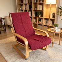Coussin de chaise à bascule matelassé à ultrasons, antidérapant, lavable en machine, housse de canapé pour usage domestique en intérieur
