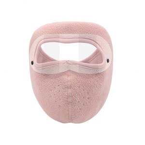 Masque de cyclisme unisexe en polaire respirant anti-UV, personnalisable, vente en gros directe usine, modèle 2025 LA Factory - Product Image 5