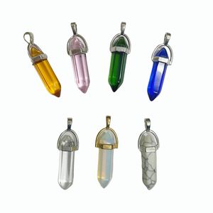 Colgante de Cristal de Roca, Jade, con Puntos de Chakra Curativos, al Mejor Precio - Product Image 3