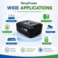 Mini onduleur DC à succès au Venezuela, 20800mAh, 60W, 100W, 120W, avec alimentation POE et port USB, pour routeur, modem, caméra CCTV