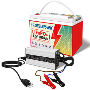 New Coming 12V 100AH LiFePO4 Lithium Battery Built-in Smart BMS <b>for</b> Solar System RV Camping Trolling Motor - Product Image 3