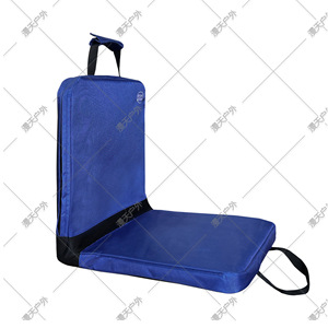 Mydays Outdoor Foldable Camping Chair Oxford Fabric <b>Rectangular</b> Garden Seat With Support - Product Image 3