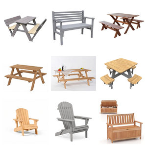 Juego <span class=keywords><strong>de</strong></span> mesa <span class=keywords><strong>y</strong></span> sillas 2 en 1 <span class=keywords><strong>de</strong></span> <span class=keywords><strong>madera</strong></span> maciza plegable portátil para exteriores, juego <span class=keywords><strong>de</strong></span> Picnic con paraguas, diseño moderno para uso en el patio - Product Image 5