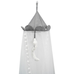 BN001 Moustiquaire de <span class=keywords><strong>lit</strong></span> bébé pliable en maille polyester au design moderne, convient à toutes les tailles de <span class=keywords><strong>lit</strong></span> bébé - Product Image 1