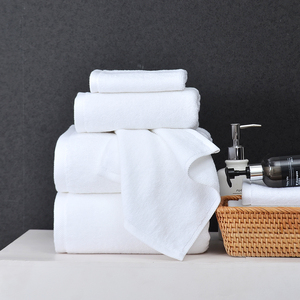 <strong>Extra</strong> Absorbent Pure Cotton White <strong>Hand</strong> Bath <strong>Towel</strong> Non-Shedding Thickened for <strong>Small</strong> Home Beauty Shop Woven Technique for Children - Product Image 2