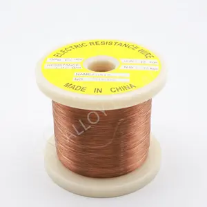 Copper Nickel CuNi2 NC005 Electric Resistance Alloy Electrical Heater wire for car seat heating