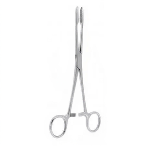 Odontomed Pince à serviette droite en acier inoxydable de 30 cm, forceps de pansement, instrument chirurgical manuel, certifié CE, pour usage hospitalier - Product Image 1
