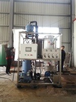 Machine à glace industrielle en tube, compresseur en acier inoxydable sans soudure, certifiée CE pour les magasins de boissons