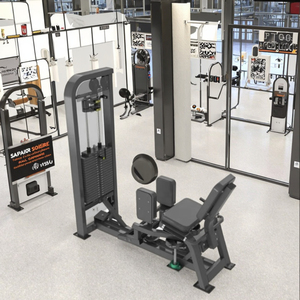 Kommerzielle Fitnessgeräte: Krafttrainingsmaschine mit Pin-Select-System, Dual-Funktion für Hüftabduktoren und -adduktoren aus Stahl - Product Image 2