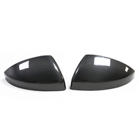 Coques de rétroviseurs en carbone sec avec assistance à angle mort pour Audi R8 TTRS 2015-23