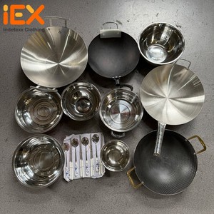 Nouvel ensemble d'ustensiles de cuisine 2026 Hissen – Batteries de cuisine et casseroles en gros, prix direct usine pour l'exportation en vrac - Product Image 1
