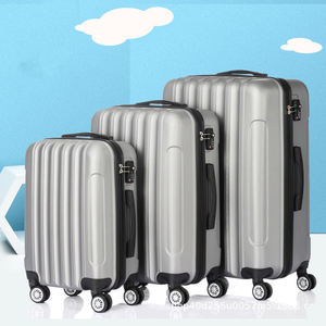 Haute qualité ABS + PC Style d'affaires moderne 20/24/28 pouces valise à roulettes 4 roues Spinner roulette étanche voyage bagages - Product Image 2