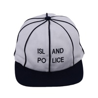 Casquette de baseball unisexe de haute qualité à 6 panneaux, en sergé, avec impression personnalisée, visière légèrement incurvée, fermeture snapback, style hip-hop