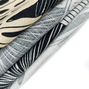 Bán sỉ vải rayon Lino Linen slub dệt may Spandex dệt hoa in vải kéo dài telas cho trang phục và phù hợp với - Product Image 2