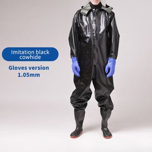 Pataugeoire en PVC <span class=keywords><strong>pour</strong></span> adulte, usine, respirant, imperméable, vêtements de pêche, lavage de voiture, nettoyage - Product Image 3