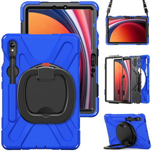 Funda Híbrida <span class=keywords><strong>de</strong></span> Silicona para PC, Resistente, con Correa <span class=keywords><strong>de</strong></span> Mano, para <span class=keywords><strong>Samsung</strong></span> Tab S10 Lite X400, 3 en 1, a Prueba <span class=keywords><strong>de</strong></span> Golpes, Venta Caliente - Product Image 4