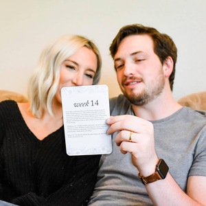 New Mom Essentials Tarjetas de hito del embarazo Oración semanal, versículo bíblico Tarjeta de embarazo 42 semanas Signos de hito del embarazo - Product Image 5