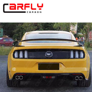 Becquet arrière noir carbone GT, pour kit de carrosserie <span class=keywords><strong>Mustang</strong></span> - Product Image 4