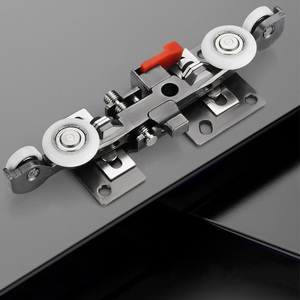 Kit de Herrajes para Puerta Corredera Invisible y Silenciosa, Sistema de Riel para Puerta Oculta de Aleación de Aluminio de Alta Resistencia - Product Image 4