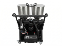 Máquina selladora de juntas de hormigón JS-S2 110V/220V 1.1KW, bomba de poliurea para proyectos de preparación de hormigón sin juntas con resina epoxi