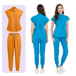 Uniformes de Hospital Transpirables para Mujer, Conjuntos de Exfoliantes para Correr, Enfermería Médica, Médico Dental, Venta Al por Mayor, 2 Unidades/Lote - Product Image 1