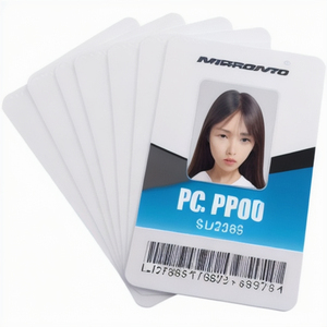 <span class=keywords><strong>Iso14443a</strong></span> <span class=keywords><strong>RFID</strong></span> nhựa Tên huy hiệu tùy chỉnh ảnh ID huy hiệu với mã vạch cho trường kiểm soát truy cập - Product Image 2