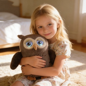 CuriPal Gufo Robot AI Intelligente per Bambini, Materiale Sicuro e Morbido, Canta e Racconta Storie, Compagno di Gioco Interattivo - Product Image 4