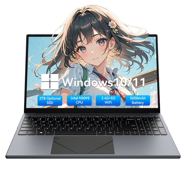 Brand New Factory Wholesale N5095/N95  Laptop Personal Home Brand New 512GB Cheapest Laptop Ordinateur Portable Notebook