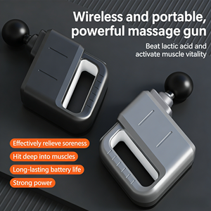 Bulk KH-850 8 Speeds 4 Heads <strong>Masager</strong> Electric Massager Body Gun Massager Body Massager Gun for Home Full Body Relaxation Use - Product Image 4