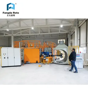 Automatic Plastic PVC Beach Ball Making Rotational Molding Machine for sale