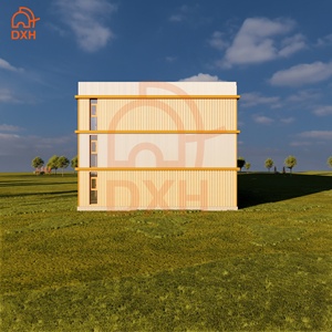 DXH Usine Appartement Dortoir Hôtel Préfabriqué Pack <span class=keywords><strong>Plat</strong></span> <span class=keywords><strong>Maison</strong></span> Conteneur Détachable Prix Bâtiment Préfabriqué <span class=keywords><strong>Maison</strong></span> - Product Image 3