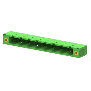 Op Maat Gemaakte Ul-Connector Goedkeuring Pluggable Pcb Messing Klemmenblok Connector Voor Elektrische Stroom