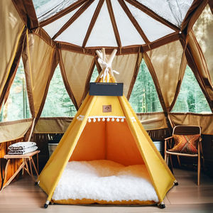 <span class=keywords><strong>Tente</strong></span> <span class=keywords><strong>pour</strong></span> animaux de compagnie en toile de coton portable, vente chaude, pliable, toutes saisons, lavable à la main, style indien, <span class=keywords><strong>tipi</strong></span> <span class=keywords><strong>pour</strong></span> <span class=keywords><strong>chat</strong></span> - Product Image 6