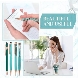 Festival cadeau métal cristal diamant <span class=keywords><strong>luxe</strong></span> stylos à <span class=keywords><strong>bille</strong></span> ensemble <span class=keywords><strong>stylo</strong></span> pour <span class=keywords><strong>femme</strong></span> filles - Product Image 2