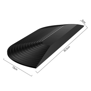 Alfombrilla de rampa de paso de umbral Universal, placa de desgaste de alféizar de puerta, tira de pendiente auxiliar para barrer aspiradora robótica - Product Image 5