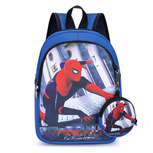 Sac d'école <span class=keywords><strong>Spider</strong></span>-<span class=keywords><strong>Man</strong></span> 3D en nylon de haute qualité super cool, grand sac d'école pour enfants de 3 à 6 ans - Product Image 3
