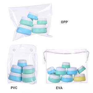 Silicone Cosmetic Dispensing <b>Boxes</b> For Creams Powders Transparent <b>Packaging</b> With EVA PVC OPP Options - Product Image 1